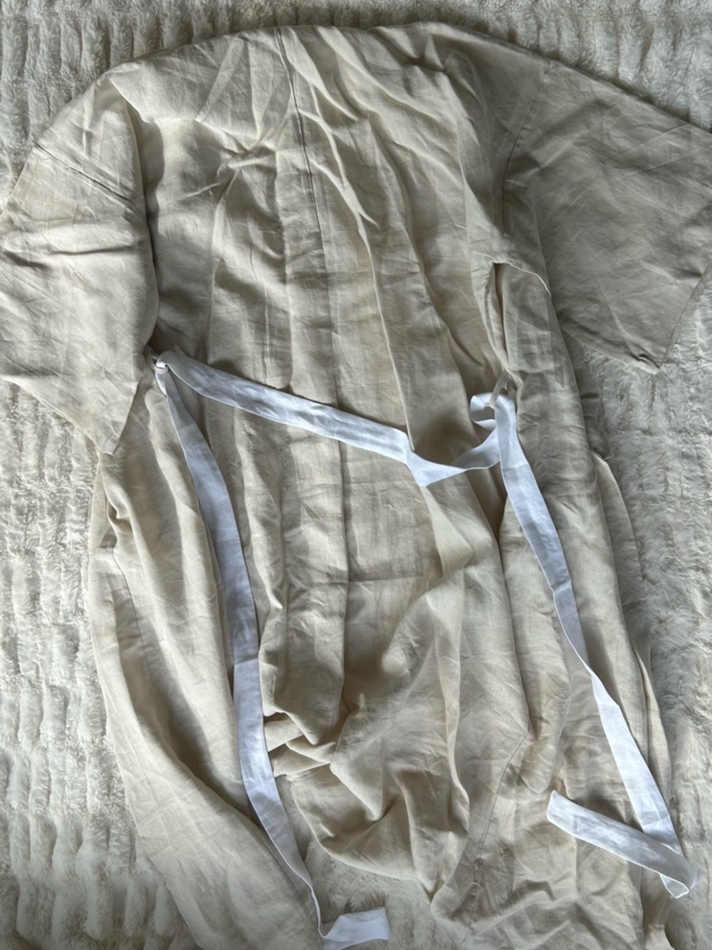 NWT Deiji Studios 02 Kimono in Oatmeal - Picture 12 of 13